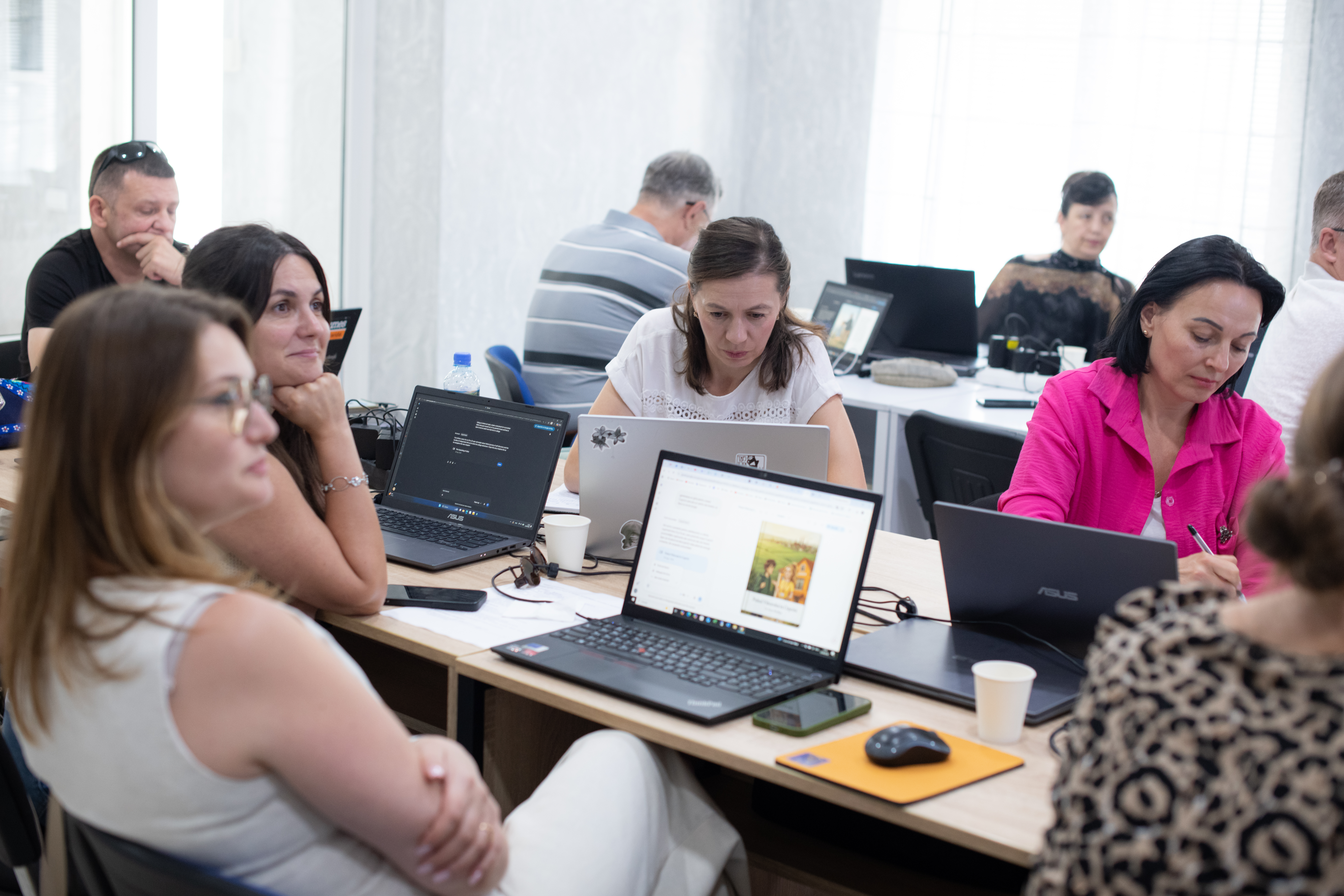 Atelierele 2 și 3 din cadrul proiectului „CivicAI Connect” au reunit 38 de reprezentanți ai organizațiilor societății civile