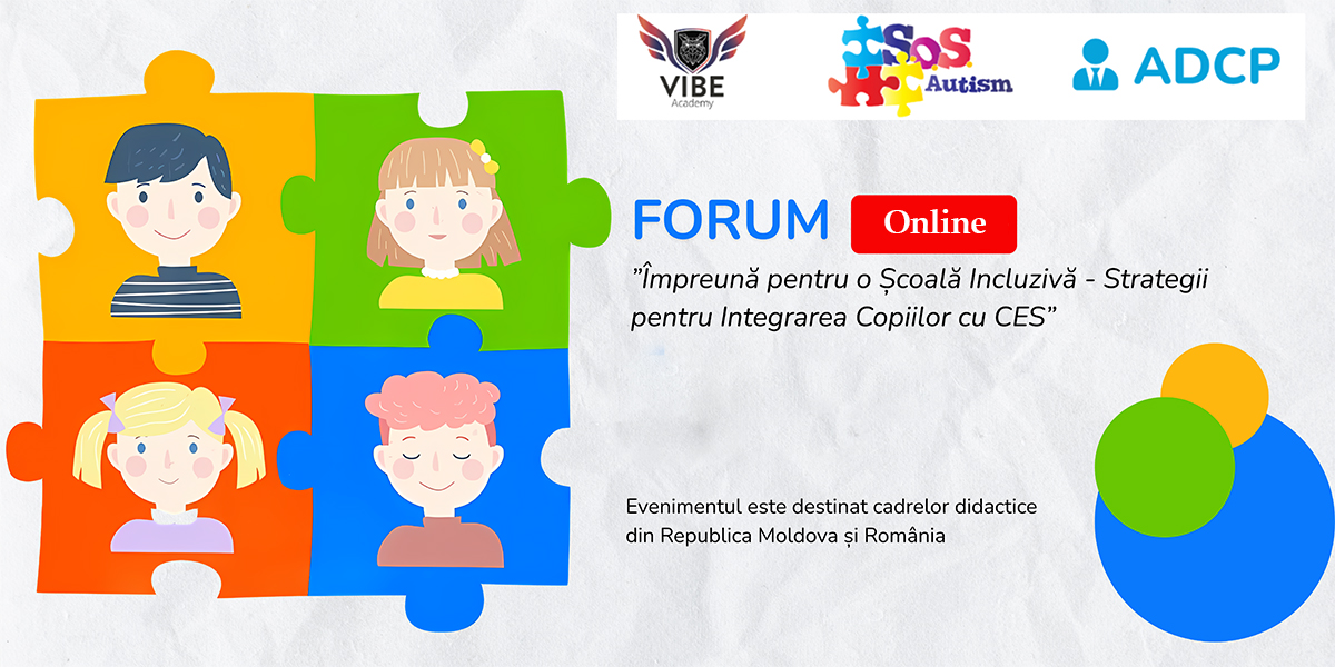 Forum Online: Împreună pentru o Școală Incluzivă
