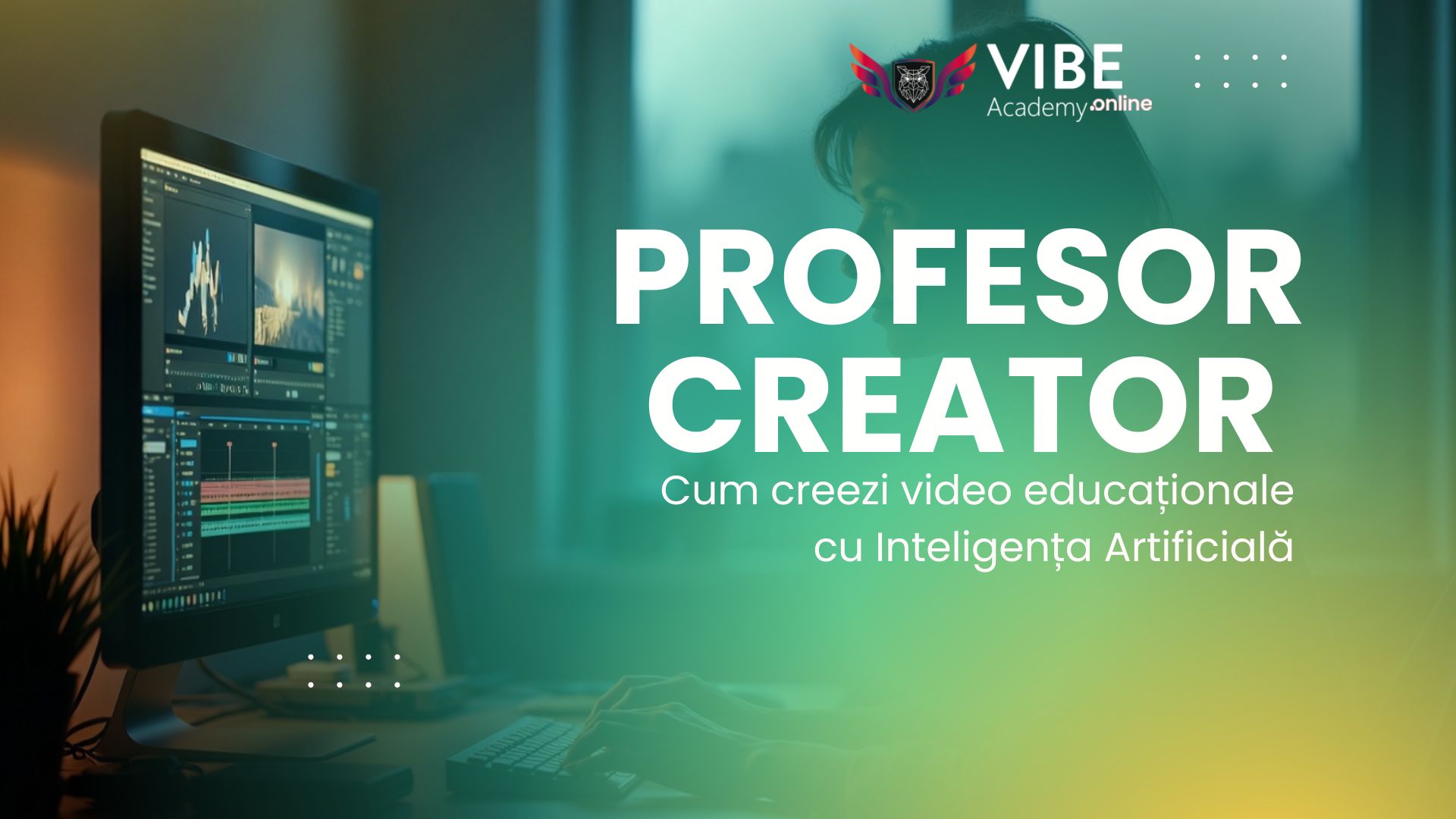 Maraton Internațional: Profesor Creator – Cum creezi video educaționale cu IA